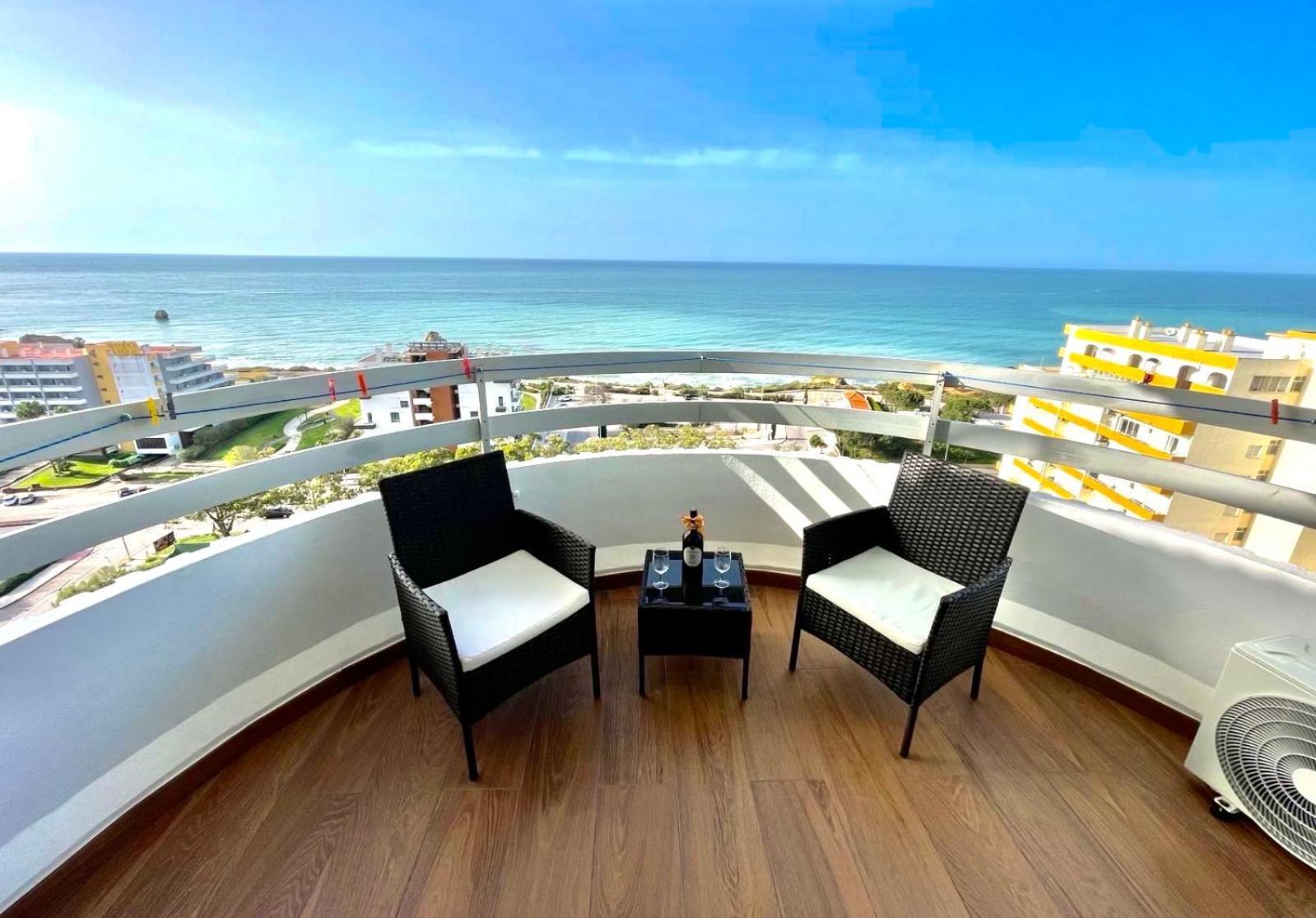 Top Ocean View Apartment - Amazing Sunset - Modern Style - Pool & 200M To Beach 波尔蒂芒 外观 照片