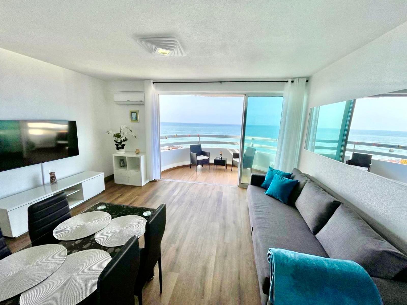 Top Ocean View Apartment - Amazing Sunset - Modern Style - Pool & 200M To Beach 波尔蒂芒 外观 照片